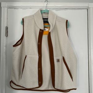 Tan Carhartt vest